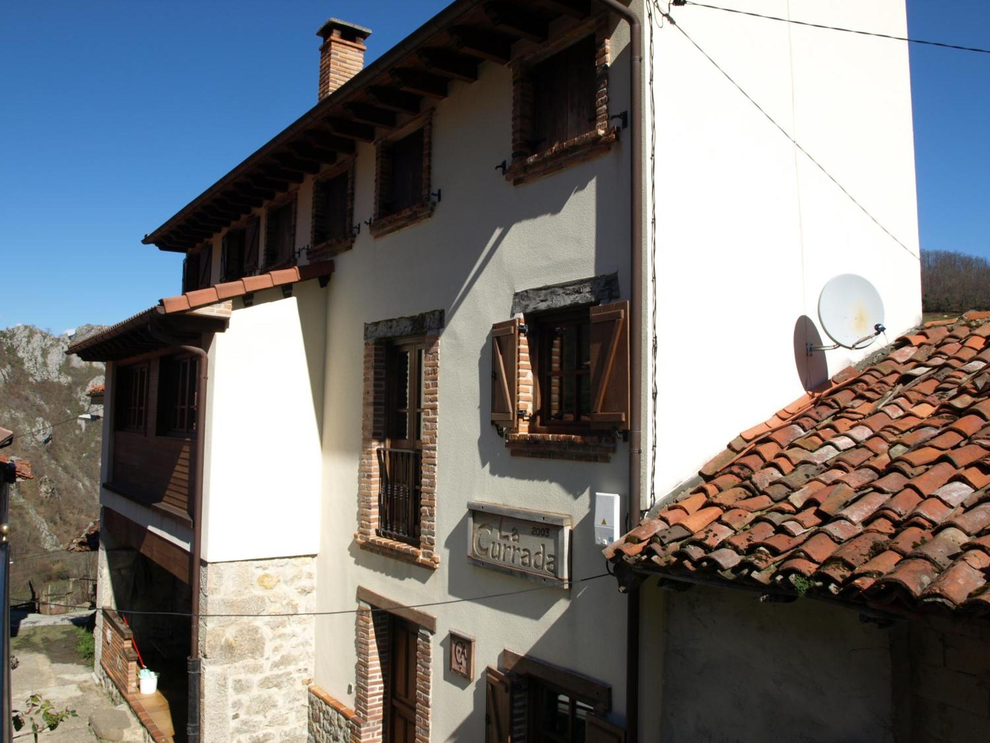 La Currada Villa Taranes Kamer foto